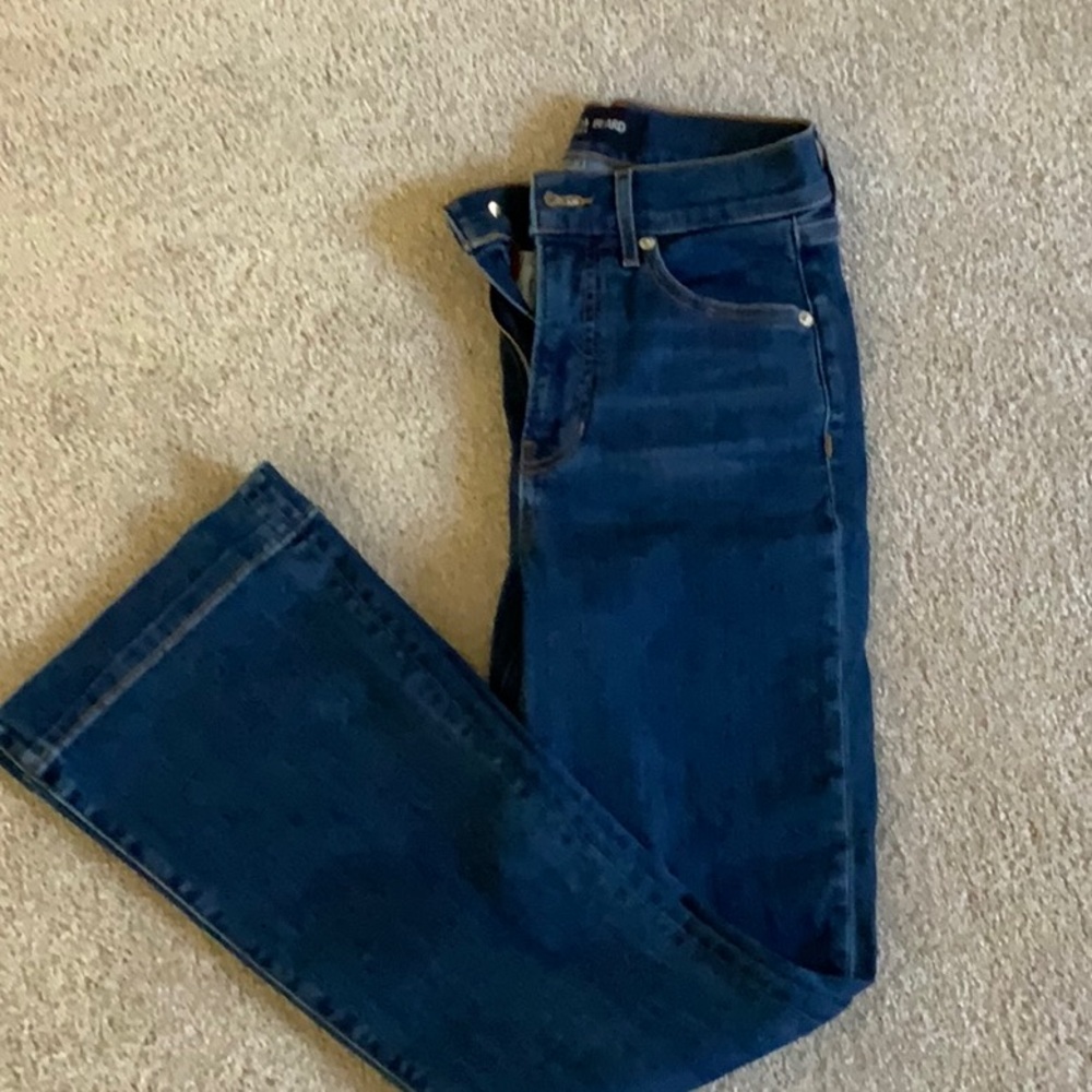 Veronica Beard Carson Kick Flare Jean 25 in Bright Blue NWOT - Picture 4 of 6